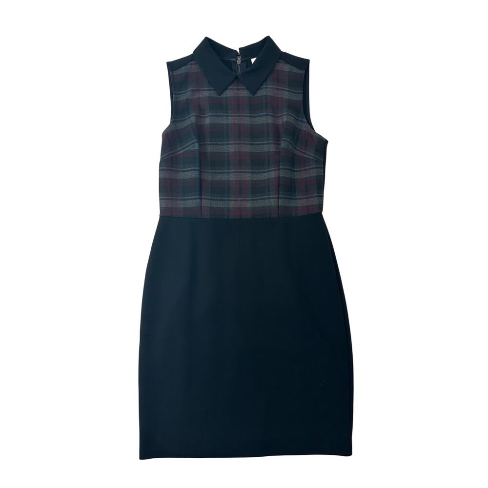 Loft Sleeveless Collard High Neck Mini Dress Size 0p